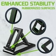 thumbnail image 4 of Cellet Folding Desktop Cell Phone Stand Holder Mount Compatible with Apple iPhone / Samsung Galaxy / Google Pixel, 4 of 12