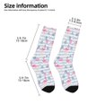 thumbnail image 2 of Sigee Flamingo and Pineapple for Premium Children's Socks Unisex School Kids Boys Girls,Soft and Comfy Kids' Socks, 2 of 5