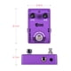 thumbnail image 3 of Pedal de efecto Pedal de efecto de guitarra Dolamo D-6 Clear Boost Pedal de guitarra púrpura Efectos de refuerzo True Bypass para guitarra eléctrica Tomshoo Pedal de efecto, 3 of 3