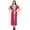 Magenta, variant on Bimba Magenta Long Cotton Kaftan Holiday Beach Cover Up Ladies Caftan Maxi Gown Dress
