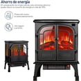 thumbnail image 2 of Chimenea Electrica Bluelander, Negro, 2 of 5