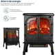 thumbnail image 2 of Chimenea Electrica Bluelander, Negro, 2 of 5
