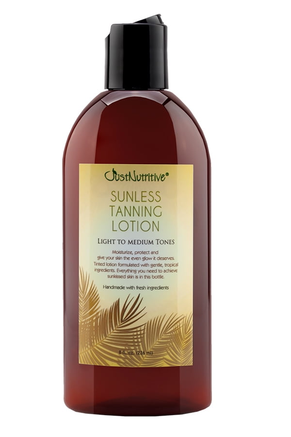 Just Nutritive Sunless Tanning Lotion Light to Medium tones