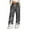 Black, variant on Kaemgyyd Women's Christmas Sweatpants Trendy Wide Leg Drawstring Baggy Pants Casual Loose Printing Pants with Pockets