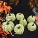 thumbnail image 1 of Cabazas artificiales Yotijar Calabaza de simulación Decoración de bricoje de Otoño de Mesa 7 piezas verde, 1 of 8