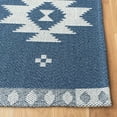 thumbnail image 3 of SAFAVIEH Augustine Bradford Geometric Runner Rug, Navy/Creme, 2' x 8', 3 of 10