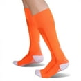 thumbnail image 1 of Vedolay Socks For Women No Show Socks For Women Invisible Lofer Low Cut Short Socks With Non-Slip Grips,Orange L, 1 of 4