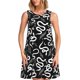 thumbnail image 1 of Balery Hand Drawn Snake Vestidos de verano para mujer con estampado: vestido holgado sin mangas, vestido playero informal y cómodo para días calurosos., 1 of 7
