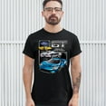 thumbnail image 3 of Tee Hunt Ford GT American Horse Power T-Shirt Sports Race Car Licensed Men's Tee, Black, 4X-Large, 3 of 5