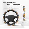 thumbnail image 3 of Scooby Doo Steering Wheel Cover Universal 15 Inch Anti Slip Steering Wheel Cover Car Accessories Decor, 3 of 5