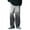 Black, variant on HCNTES Men's Relaxed-Fit Multi-Pocket Flex Jean Stretch Waist Mens Elastic Waist Pants(Blue,L)