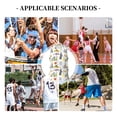 thumbnail image 6 of Naloa New York Basketball Jersey Reversible Men's Mesh Athletic Sports Shirts Training Practice S-4XLMedium, 6 of 6