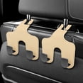 thumbnail image 2 of Car Back For Seat Hooks Sturdy Headrest Phone Hanger Holder For Back Rear Hooks, 2 of 7