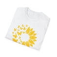 thumbnail image 5 of Butterflies Sunflowers, Gildan Unisex Softstyle T-Shirt, Graphic Tee, S-3XL, 5 of 5