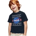 thumbnail image 3 of Nasa Ugly Christmas Sweater Logo Kids T Shirtfor Youth Toddler Boys and Girls, 3 of 5