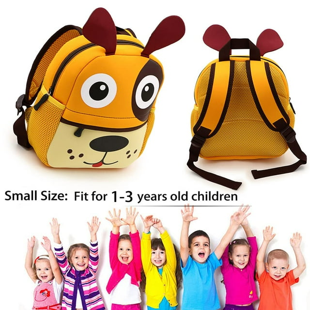 (Cachorro)Mochila para niños y niñas, mochila para jardín de infancia en edad preescolar, lindas mochilas para niños