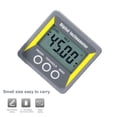 thumbnail image 3 of Yeacher 4*90° LCD Display Inclinometer Portable Level Meter Multifunctional Practical Protractor Woodworking Magnetics Angle Ruler Absolute Relative Measurement Auto Power Off Data Hold, 3 of 8