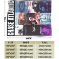 thumbnail image 2 of Throw Blankets Chase Musics Atlantic Band Flannel Blanket for Sofa Bedroom Air Conditioner Blankets All Season 40"x30", 2 of 6