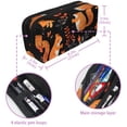 thumbnail image 5 of MUOOUM Pencil Case, Cute Squirrel Bird in Forest Pattern Large Capacity Pencil Pouch Stationery Pen Bag, 5 of 7