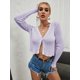 thumbnail image 5 of Txlixc Blusa de punto de manga larga para mujeres Txlixc moda, 5 of 8