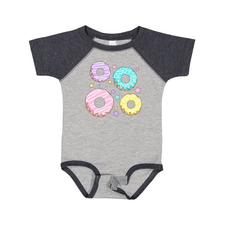 

Inktastic Easter Pastel Donuts with Frosting and Stars Gift Baby Boy or Baby Girl Bodysuit