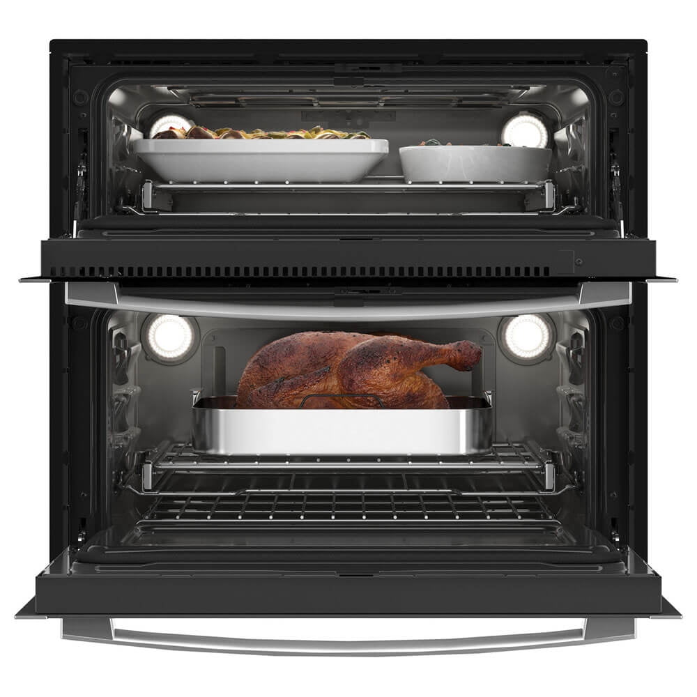 Ge Profile Pts9200sn 30" Wide 5 Cu. Ft. Electric Double Oven - Stainless Steel
