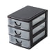 thumbnail image 1 of Bearachild Cajón de almacenamiento organizador, caja de escritorio práctica y duradera que no ocupa espacio, caja de almacenamiento Almacenamiento y organización del hogar 3 capas marrón, 1 of 6