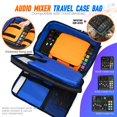 thumbnail image 2 of Audio Mixer Travel Case Bag, DJ Mixer Storage Backpack Compatible with RODECaster Pro, RODECaster Pro II, RC Duo, Podcas, 2 of 7