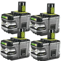 4Pack 12.0Ah For Ryobi P108 18V High Capacity P197 Battery 18 Volt Lithium-Ion One Plus