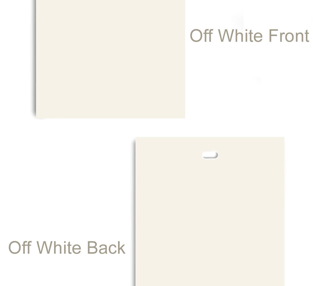 Vertical Blinds Replacement Slats Heavy Duty PVC Smooth Curved (off White) You Pick Size and Quantity (82.5 Inches) (2 Pack)