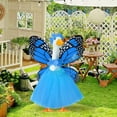 thumbnail image 2 of Sruoe Porch Goose Outfits, 23 Inch Porch Goose Clothes, Goose Clothes Dress, Duck Sculpture Clothes for Lawn Statue Cement Statue Yard Patio Party Decoration, 2 of 7