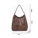 thumbnail image 2 of Bolso de hombro de gran capacidad para mujer, Café, 2 of 6