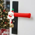 thumbnail image 4 of Kumdkd White Christmas Door Handle Covers, Plush Polyester Door Knob Decorations, Easy Slip-On Festive Gloves for Home Cabinet & Entry Doors, Reusable Holiday Decor, 7.28x2.17x1.18in Set of 1, 4 of 6