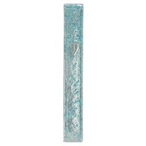 A&S Mezuzot Modern Shattered Glass Mezuzah CaseDesign Waterproof Home Blessing and Protection Cover (Ocean Blue, 6 Inches)