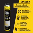 Stanley Supercoat Spray Foam Insulation Kit Closed Cell Spray Foam