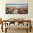 thumbnail image 2 of Masterpiece Art Gallery Dune Crossing Ocean By Studio Arts Canvas Art Print 24" x 48", 2 of 4