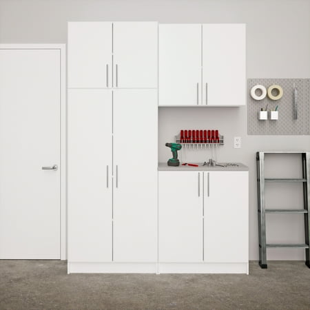 

Prepac White Elite Utility Storage Cabinet Set F - 4 Pieces