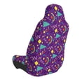 thumbnail image 4 of Lsque Retro 80s Style Pattern Car Seat Covers for Front Seats , Waterproof Seat Covers for Cars, Sporty Front Seat Covers,Car Seat Cover Protector Front Seats, 4 of 5