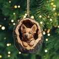thumbnail image 2 of Evlvelym Dog Christmas Ornaments for Christmas Tree German Shepherd Dog Ornaments for Christmas Tree Funny Christmas Ornaments Pet Christmas Ornament Christmas Keepsake Gifts for Pet Dog Cat Lover, 2 of 7