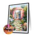 thumbnail image 2 of Cuadros Decorativos Diamond Painting DIY Door Garden Full Round Drill Rhinestone Kit (sz1173) Likrtyny embutido en tela, 2 of 7