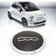 thumbnail image 2 of Juego de 4 tapacubos de 133 mm para ruedas Fiat 500, tapacubos centrales 68078419AC 68078421AC, tapacubos plateado 51884863, 2 of 4