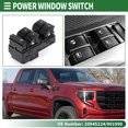 thumbnail image 2 of Interruptor de Ventana Eléctrica Unique Bargains para GMC Sierra 1500 Sierra 2500 Sierra 3500 No.20945224, 2 of 7