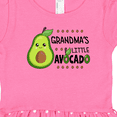 thumbnail image 3 of Inktastic Grandma's Little Avocado with Cute Baby Avocado Girls Toddler Dress, 3 of 4