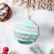 thumbnail image 5 of Decoraciones de Árbol de Navidad Bolas Conjunto de 3, 8x8cm Azul Abs Ornamentos Colgantes para el Hogar,Decoración de Vacaciones Ornamentos de Árbol de Navidad, 5 of 6