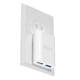 thumbnail image 1 of Cargador de Pared USB iHome de 2 Puertos: Cargador USB Multipuerto AC Pro, Adaptador de Enchufe USB, 1 of 6