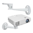 thumbnail image 3 of Projector Wall Mount Angle Adjustable Projector Wall Mount Bracket for Mini Projector Wall Projector Hanger with Max Load 3.3 lbs Max Length 7.9-inch 1/4" Mounting Screw for Projector Cameras, 3 of 7