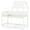 White, variant on Costway Twin Over Twin House Bunk Bed with Roof, Ladder & Full-length Guardrails for Kids Natural