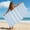 Blue #3, variant on Large Beach Towel, Quick Drying Microfiber Towel for Sand Free Use, 59 x 29.5 Inch Adult Swimming Pool Towel, Lightweight Travel Blanket for Vacation and Outdoor