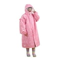 thumbnail image 2 of Raincoat for Boys,Rain Ponchos for Kids,Kids Rain Coats for Boys Kids Raincoat Toddler Rain Poncho Girls Boys Rain Coat Hooded Waterproof Rain Jacket Children Rain Suit #06, 2 of 5