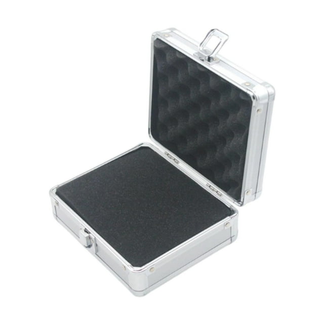 Caja de herramientas para guardar tuercas y tornillos con inserto de espuma, multifunción, resistente a impactos y práctico organizador de clavos para